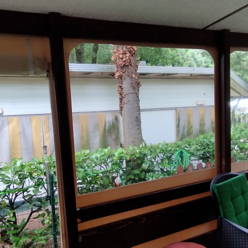 Ciusura veranda interno