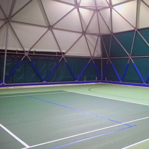 Protezione travi ferro tennis/calcetto